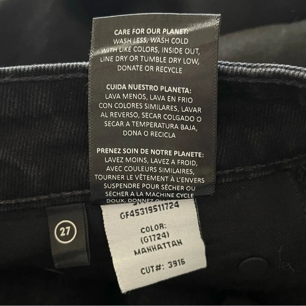 NWOT GRLFRND Hailey Low Rise Slim Boot Jeans Pants Womens 27 in Manhattan Coated - Picture 16 of 16